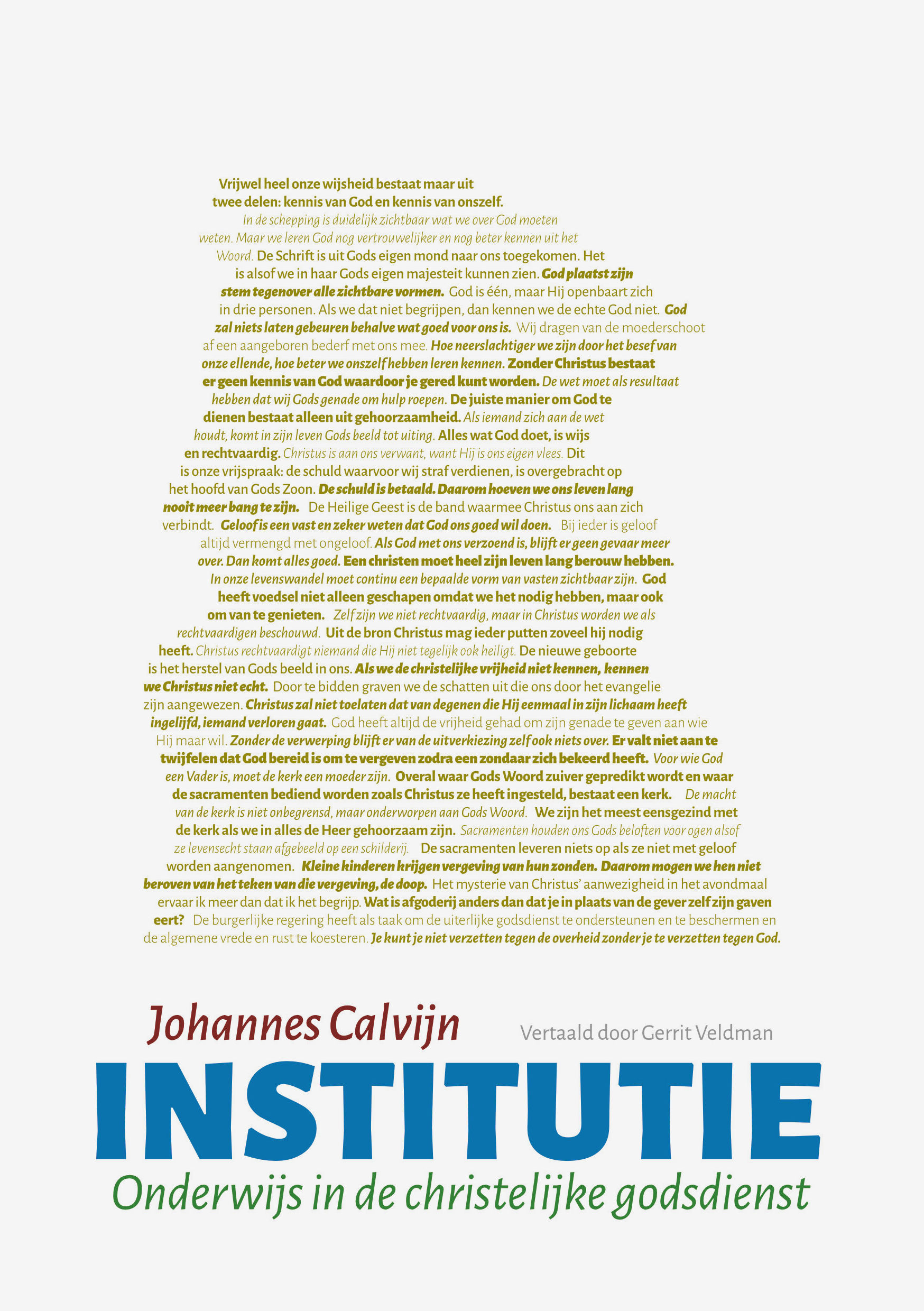 Hardcover: Institutie